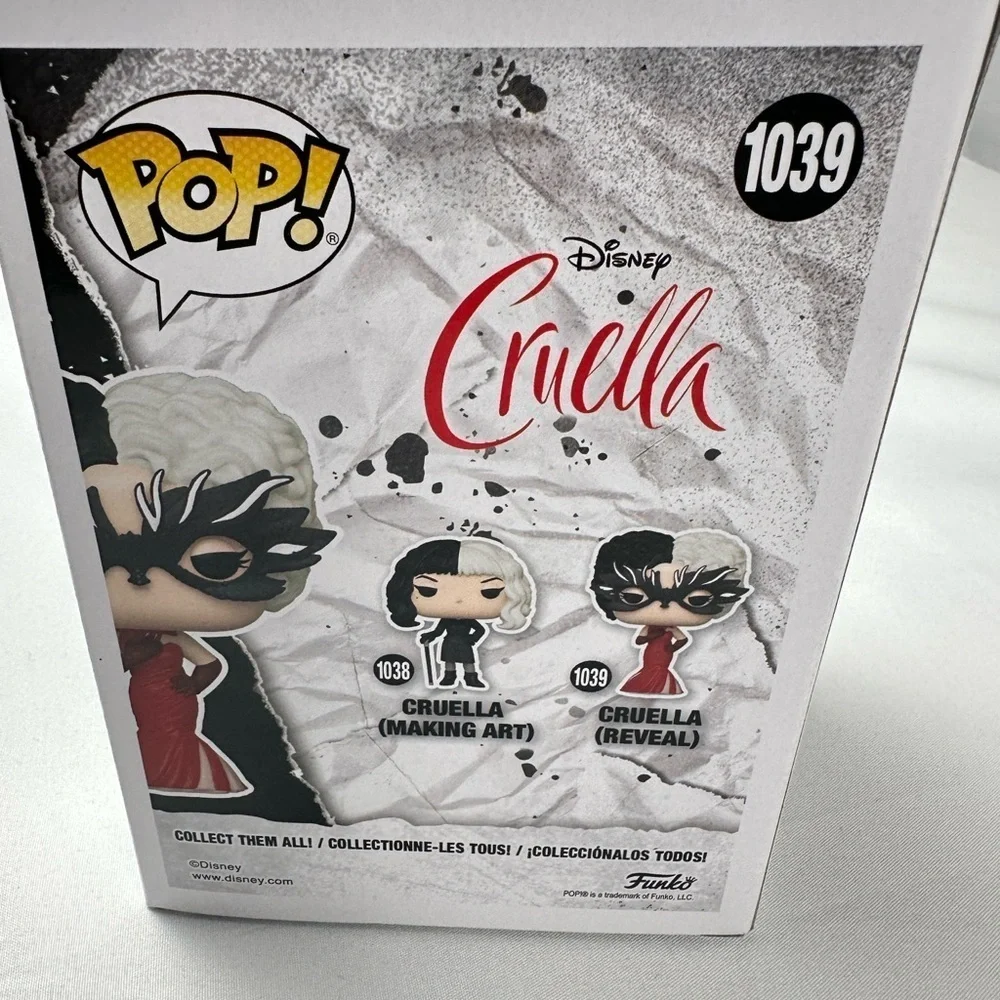 Disney Cruella (Reveal) Funko Pop Vinyl Figure